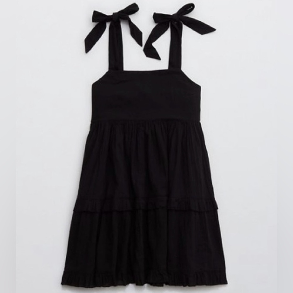 Aerie Tiered Cover Up Mini Dress